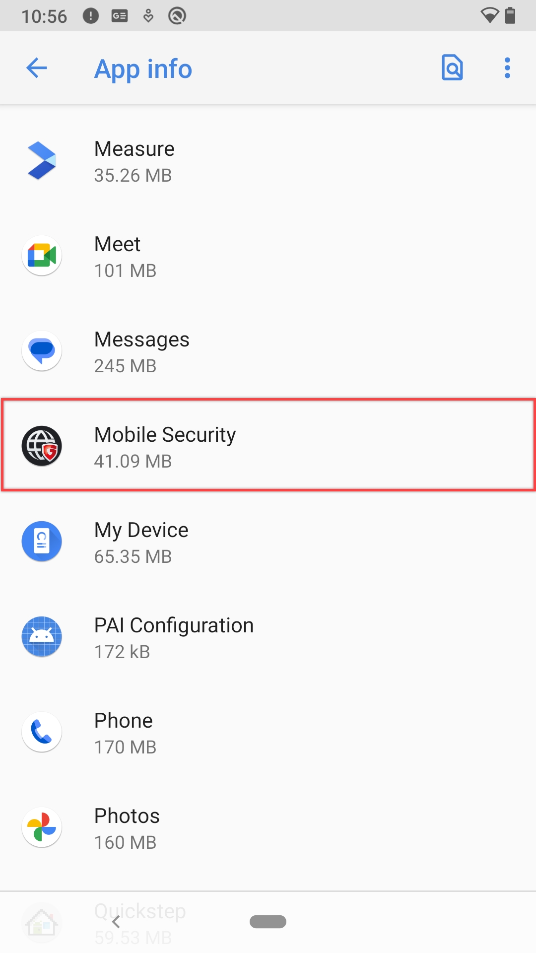 Uninstalling MSA