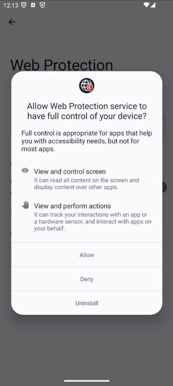Set up WebProtection