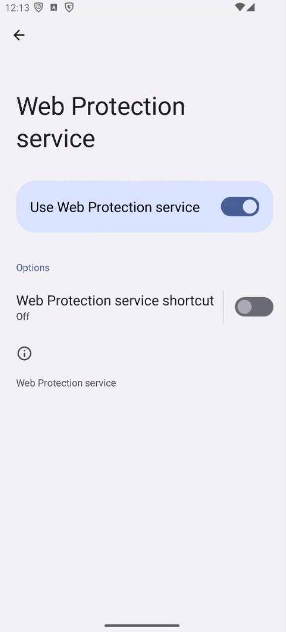 Set up WebProtection