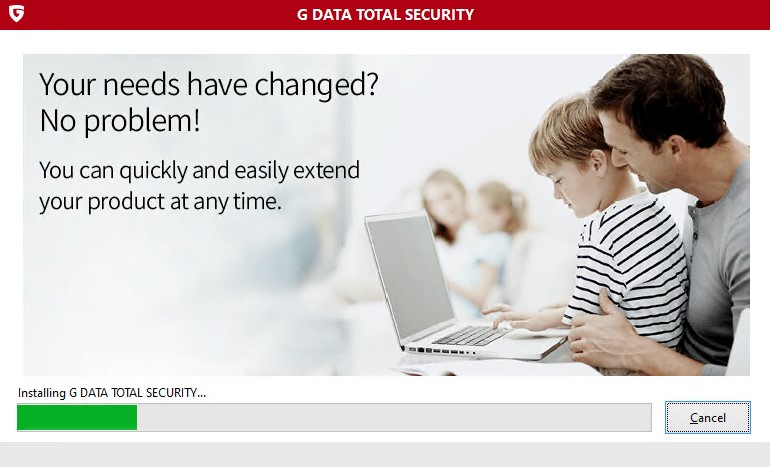 Install G DATA Software
