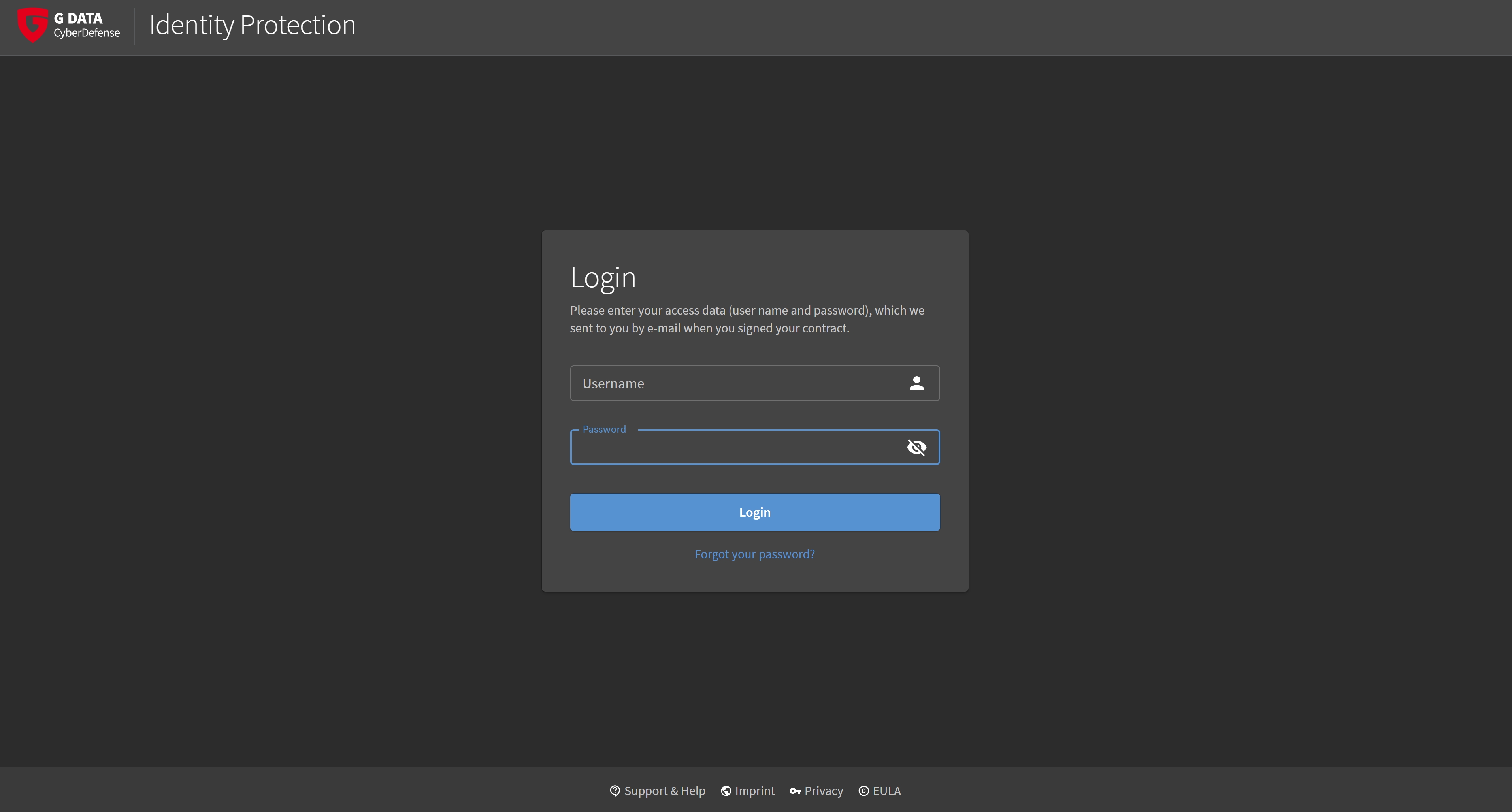 G DATA IdentityProtection