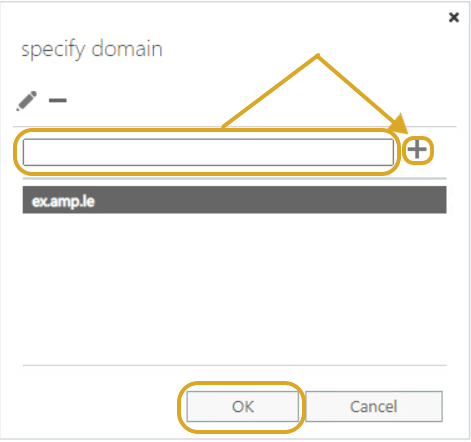 Whitelisting ECP